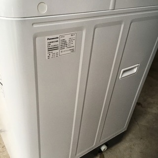 パナソニック,NA-FA80H5,全自動電気洗濯機,水洗い済み,2017年製,8.0kg 