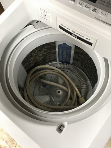 パナソニック,NA-FA80H5,全自動電気洗濯機,水洗い済み,2017年製,8.0kg,美品,東京都内近郊、名古屋市内近郊無料配送いたします