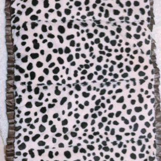豹柄　長方形カーペット