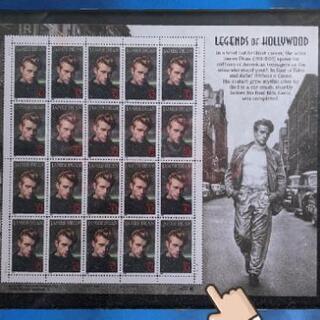 James Dean レア切手シート