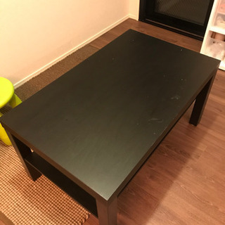 IKEA コーヒーテーブル　無料　黒