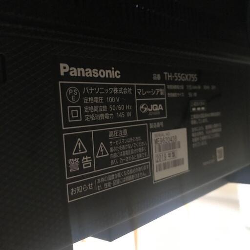 4k液晶 55型 買って2日 Panasonic TH-55GX755 新古品 48600円