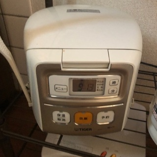 炊飯器(Tiger・3合炊き)
