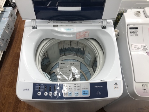 【トレファク府中店】HITACHI 2016年製 8.0㎏全自動洗濯機 トレファク府中店】HITACHI 2016年製 8.0㎏全自動洗濯機
