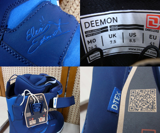南12条店 未使用 DEELUXE/ディーラックス DEEMON ELIAS 18-19 