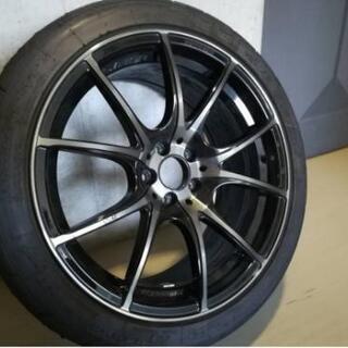 軽量ホイール４本セット 235/40/R18/P.C.D100 （タイヤはおまけ