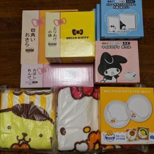 ★早い者勝ち！★ハローキティ、マイメロディ他 サンリオキャラクターズ 景品いろいろ 8種 10点セット！