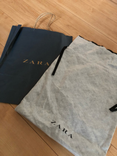 Zara ショップ袋 保存袋 じもってぃー 笠間のバッグ その他 の中古あげます 譲ります ジモティーで不用品の処分
