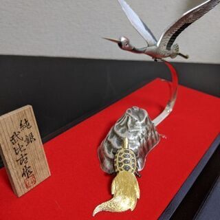 武比古 純銀 鶴 3.5号(1羽) - TAKEHIKO - 武比古 - 日本の伝統