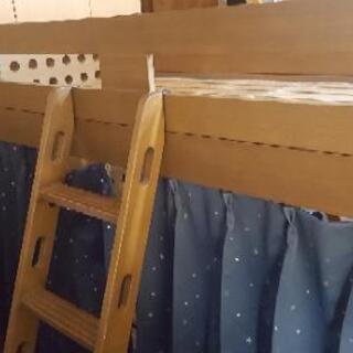 家具 中古2段ベッド 光製作所 頑丈 大人も可 取引中