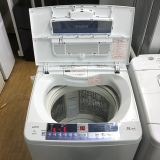 美品【 HITACHI 】日立 ビートウォッシ 洗濯8.0㎏ 全自動洗濯機