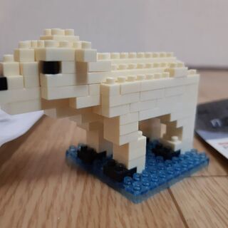【ご成約】nano block クマ 北極グマ