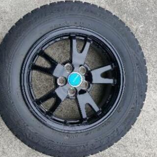 【スタッドレスタイヤ】195/65R15 30プリウス純正ホイールとカバーセット