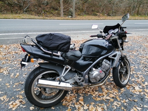 規制前45馬力のバリオス 250cc ZR250 四気筒エンジン 実働走行中