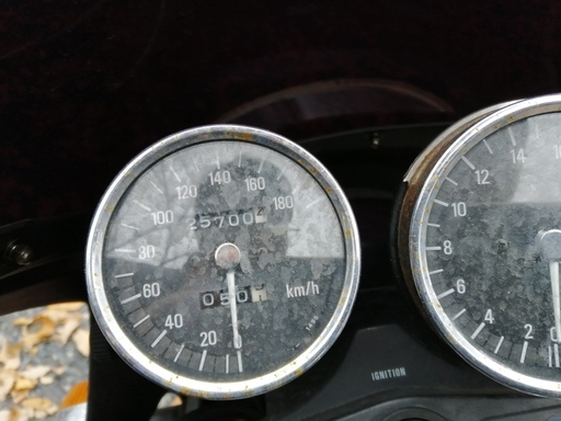 規制前45馬力のバリオス 250cc ZR250 四気筒エンジン 実働走行中