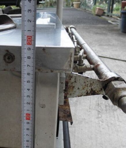 値下げ/LPガス 2口ガスコンロ【600×400×200mm】