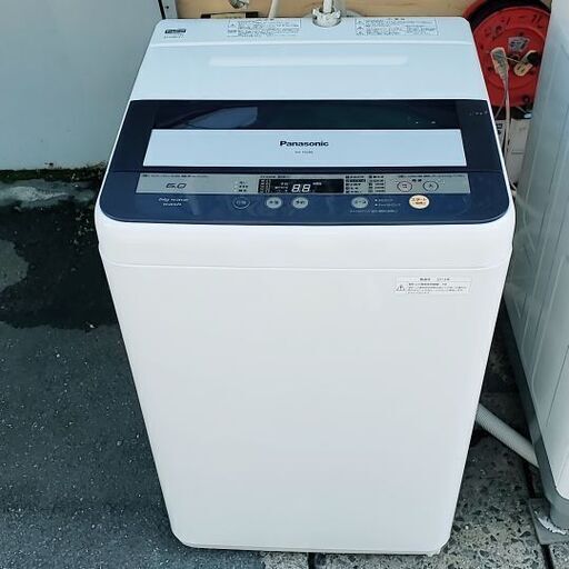 Panasonic6キロ全自動式洗濯機2013年式動作品‼️