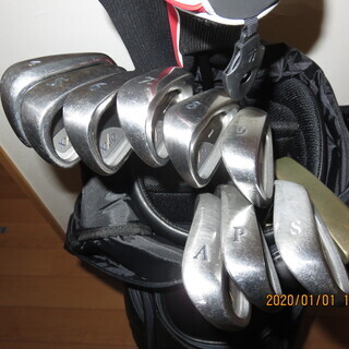 ゴルフクラブセット＋キャディーバッグ＋トラベルカバー