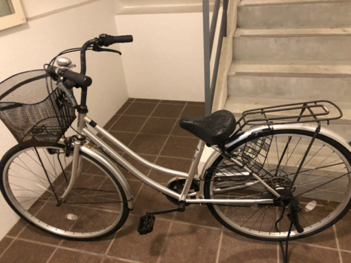 自転車　27インチ　ギア　値下げ交渉可　シマノ　取引中(キャンセル待ち)