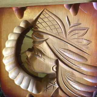 有難う御座いました。渾身の一点物 大黒天 中 玉クズ木 土橋慶光作