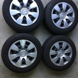 良品 スタッドレス&鉄ホイール 購入 4本 175／65R14 