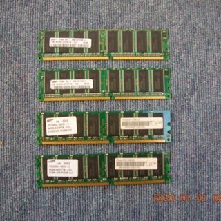 デスクトップ用メモリ(DDR PC3200 CL3)