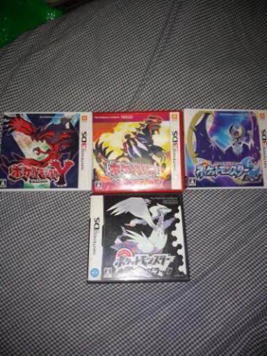 ポケットモンスターソフト4点セット　値下げ