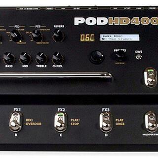 【中古品】LINE6 POD HD400 ハードケース付き