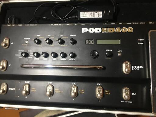 品】LINE6 POD HD400 ハードケース付き | procomm.ca