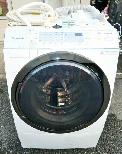 ☆パナソニック Panasonic NA-VX3700L 10.0kg ななめドラム式洗濯乾燥機◆2017年製・大容量