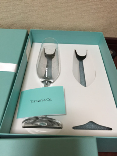 【リフレッシュプロジェクト53/300】未使用品 Tiffanyのツイングラス2つ(計4つ)