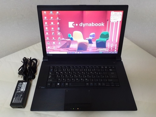 Ｎ様購入【取引中】　TOSHIBA　dynabook　Satelite　SSD搭載で快適　キレイ　Windows10