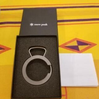 スノーピーク チタン リングフォルダー 軽いです。