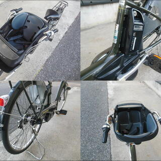 ★★　一応ジャンク扱いです！　【ＢＳ　アンジェリーノＰＯＳＨ】　フロントチャイルドシート装備！　６．０Ａｈリチウムバッテリー！　リアチャイルドシートお付けいたします！　お正月期間のお取引・お届け可能です！　★★