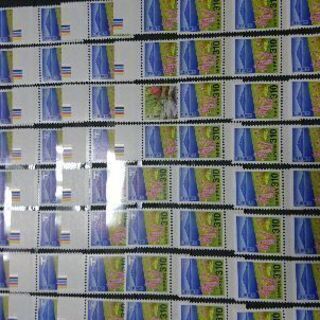 310円切手-未使用--銘版-CM付き-100枚