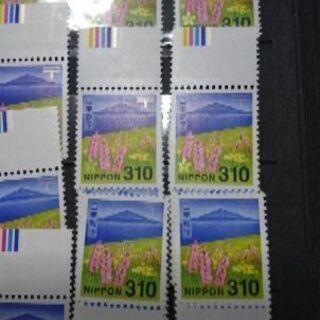 310円切手-未使用--銘版-CM付き-100枚