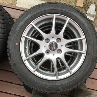 185/60R15 グッドイヤースタッドレス＋アルミホイール4本セット