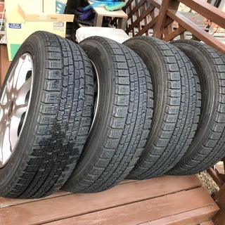 185/60R15 グッドイヤースタッドレス＋アルミホイール4本セット