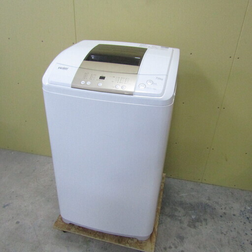 Z227 【稼働品/高年式】ハイアール 洗濯機 107L 全自動 家庭用 家電 電化製品 安い JW-K70M 引っ越し 買い替え 入れ替え 洗濯 7.0kg 大容量