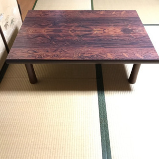  座卓　テーブル　机　和風　和　木目調　木製　ローテーブル　昭和レトロ