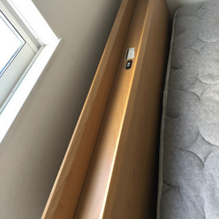 ダブルベッド 19日まで!!