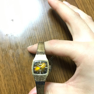 SEIKO 21石手巻き　レディース腕時計　