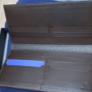 送料無料！【新品】FARO SIRIO FIN-CALF 長財布 小銭入れ無し ブラウン 定価38500円