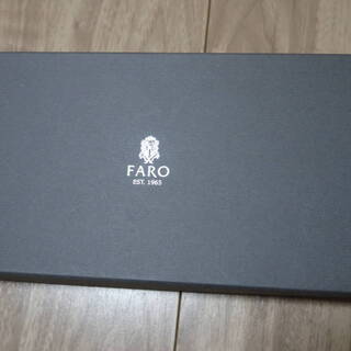 送料無料！【新品】FARO SIRIO FIN-CALF 長財布 小銭入れ無し ブラウン 定価38500円