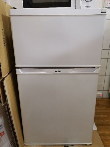 Haier　JR-N91K 冷蔵庫　単身用　美品