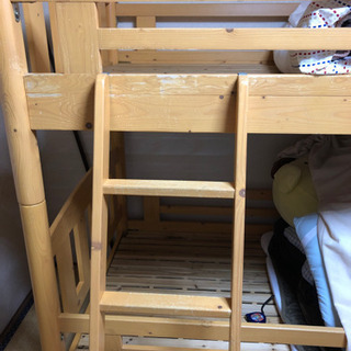 木製2段ベッド お譲り先決定致しました。