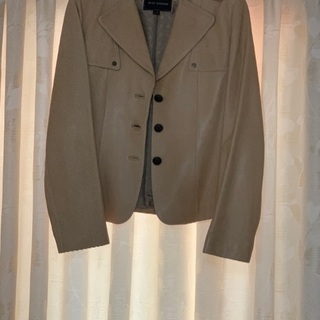 革製(ラム) ジャケット- オフホワイト