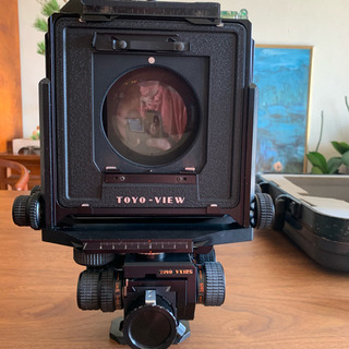 トヨビュー  TOYO-VIEW VX125 大判フィルムカメラ 中古】TOYO VIEW トヨビュー VX125 モスグリーン 大判フィルム