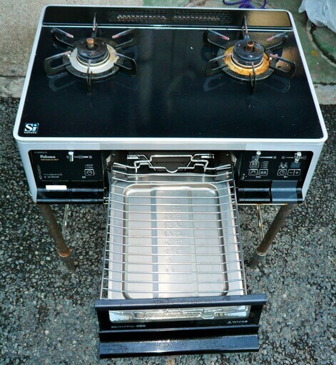 ☆Paloma パロマ IC-66WCK-R E2-1-40 両面焼きグリル 都市ガス用ガス