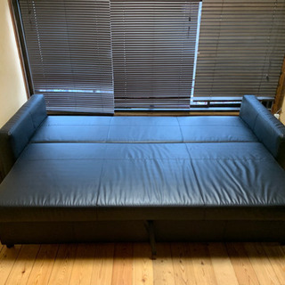 【IKEA/イケア/通販】 FRIHETEN フリーヘーテン 3人掛けソファベッド, スキフテボー ダークグレー(